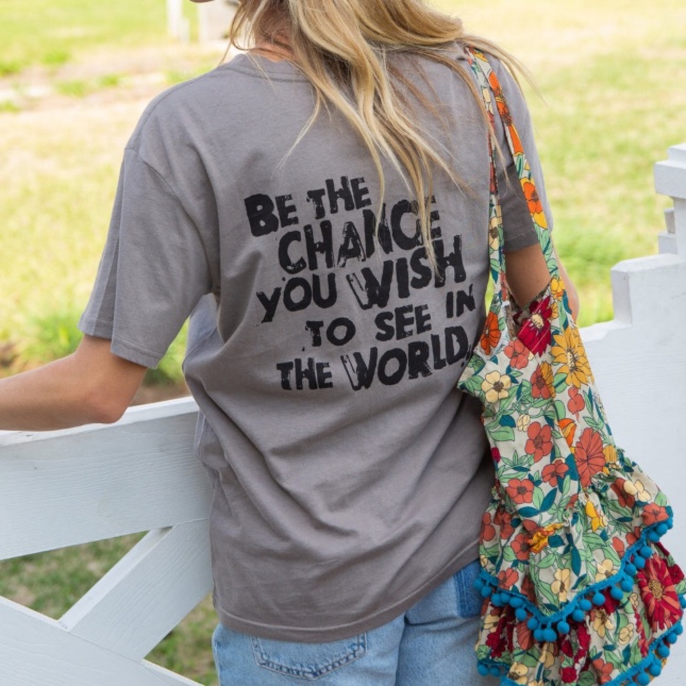 NEW peace sign graphic top/t-shirt - Picture 4 of 7